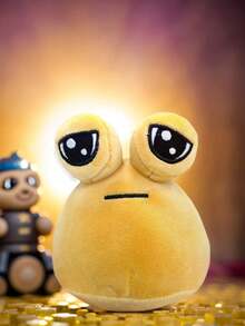 4.72英寸超小型12厘米Pou毛绒玩具，可爱宠物外星人Pou毛绒玩具，非常适合情人节、复活节、母亲节、家居装饰、儿童礼物 - 彩色 - 查看 1