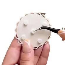 240片六角形强力加厚双面泡沫胶带创意手工DIY海绵双面胶带高粘度泡沫胶带 - 白色 - 查看 2