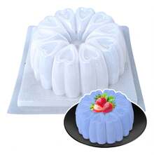 TendenciaMolde Para Gelatina Forma Rosca De Corazon San Valientin BlancoCalidad premium - Blanco - Ver 6