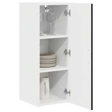 vidaXL Armadio da cucina con contenitore Kalmar Noir 30 x 31 x 80 cm - nero - Visualizzare 3
