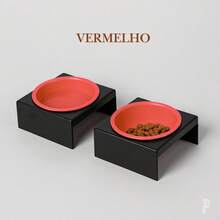Elevated Feeder/Waterer 250ml For Dogs And Cats - Kit - 1 Pc - View 5