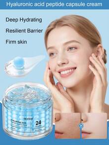 Kem Hyaluronic Acid 140g, cung cấp độ ẩm lâu dài suốt 24 giờ, kem dưỡng ban đêm giàu dưỡng chất, làm sáng da, làm mịn da, phù hợp với mọi loại da. - Hyaluronic Acid - Xem 4