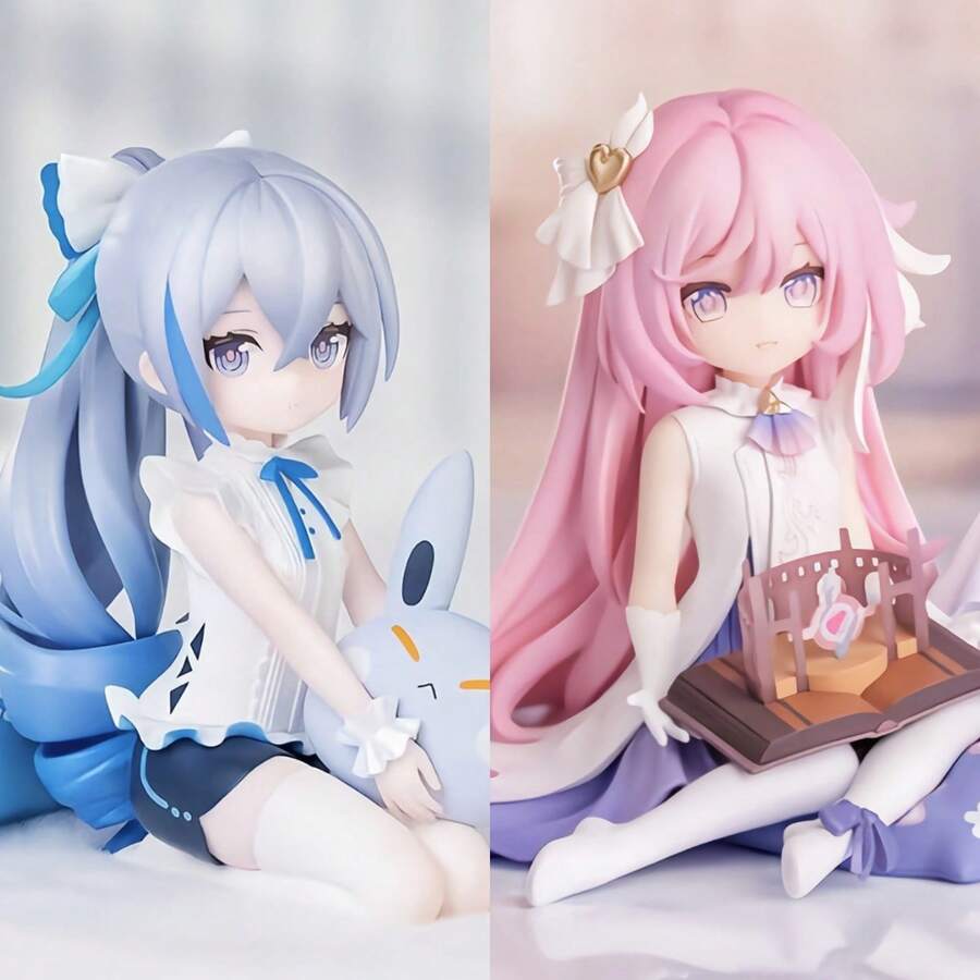 Mô hình chibi anime Arissia & Bronya mới, đồ sưu tầm trang trí. - Nhiều màu - Xem 1