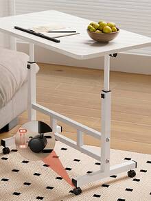1 pieza Escritorio portátil para laptop, mesa de noche simple para estudiantes en el hogar, escritorio plegable y ajustable para escribir para apartamentos de alquiler - Multicolor - Ver 10