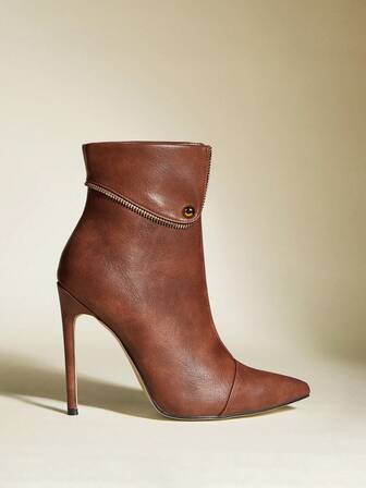 Fall/Winter Women's Gorgeous Glamorous Sequins Fashionable High-End Design High Heel For Dress Square Toe Sandals, Boots For Women