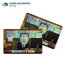 2pcs Colorful Credit Card Skin Stickers, Waterproof Scratch-Resistant Personalized Decorative Protective Stickers, Suitable For Credit/Debit/Transit Cards - Multicolor - View 9