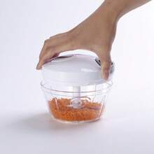 TendenciaTrendy Loft Picadora Manual de Alimentos Blanca Calidad Premium - Blanco - Ver 11