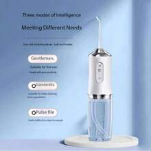 Portable Ultrasonic Dental Scaler (For Removing Plaque), Water Flosser (For Cleaning The Mouth), Comfortable Cleaning, Gentle On Gums, Protects Every Tooth. Electric Water Flosser.