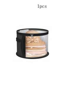 Large Waterproof Foldable Storage Box | Hat Storage Box For Cowboy Hats, Sun Hats And Beach Hats | Under Bed Clothes And Toy Storage | Outdoor Travel Beach Bag