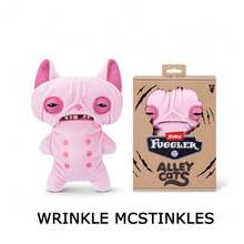 Spin Master Official "Alley Night Cat" Series - Ugly-Cute Monster Plush Toy, Quirky Collectible Doll - 15752E - View 8