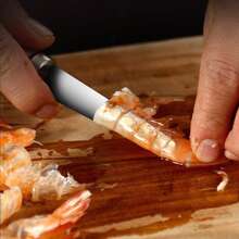 3PCS 5 In 1 Multifunctional Shrimp Line Fish Maw Knife Stainless Steel Line Knife - Silver - View 5