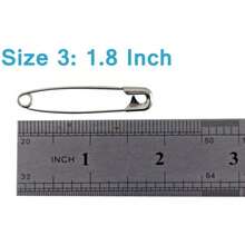 36/48/72pcs Safety Pins, Rust-Proof Nickel-Plated Steel, Thickened Metal Pin, Old-Fashioned Pin, Butterfly Pin
