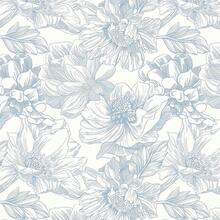 17.3" X 78.7" Peel And Stick Wallpaper Floral Boho Green Contact Paper Bird Cute Girl Modern Wall Paper Renter Friendly Waterproof Removable Self Adhesive Bedroom Kitchen Dorm Cabinets Vinyl - 米色和藍色 - 查看 13