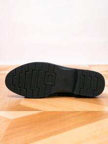 Women's Loafers, Round Toe Tassel Flat Shoes, Outdoor Retro Women's Shoes, Casual College Style Shoes - Bronze - View 8