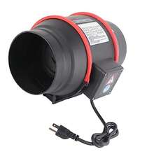 mhjVentilador de Conducto en Línea de 6 Pulgadas Aspas de Alta Densidad Táctil PP Resistente Al Envejecimiento Ventilador de Soporte de Ventilación de Montaje Separado 80W parasleeping Bags - 219165114 - Ver 4