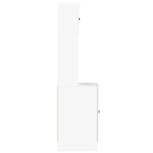 vidaXL Armadio da cucina bianco 60x50x180 cm in legno ingegnerizzato - Bianco - Visualizzare 5