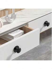 1/5 Packs Self Adhesive Cabinet Knobs, No Drilling Self Stick Drawer Knob, Stick-On Kitchen Cabinet Stainless Steel Handle Pull For Window, Wardrobe, Dresser, Cupboard, Closet - Multicolor - View 4