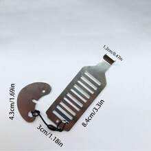 2/5件装简易安装便携式安全门锁 - 抛光金属，触摸控制，是居家和旅行安全的理想之选