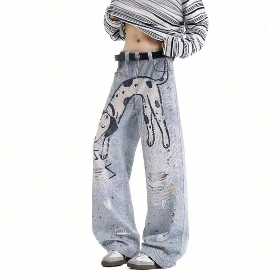 Men Jeans - Blue - View 1