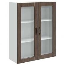 vidaXL Armadio da cucina Kalmar Chêne brun 80 x 31 x 100 cm - Castano - Visualizzare 1