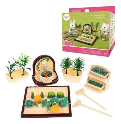 TendenciaSet De Cocina O Huerto Jardín, Muebles Silvanians Ternurines Huerto JardinCalidad premium