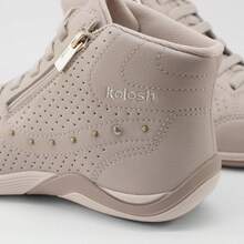 Kolosh Women's Century Buttoned Sneakers - Macchiato - View 5