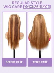 OQ 直发挑染 6x4 透明蕾丝闭合假发 180% 18-28 英寸 即戴即用 无胶假发 预剪预拔蕾丝前额假发 编织式 无胶自然发际线 万圣节装扮 万圣节假发接发 艺术优雅 活力四射 休闲日常 浪漫度假 年轻 适合初学者 - S4/27 - 查看 8