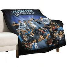 Classic Homies Party Throw Blanket Stuffed Designer Blankets For Cozy Comfort - White - View 1