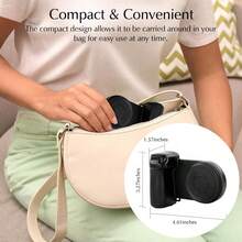 Magnetic Camera Handle Bluetooth Mount Upgraded Magnetic Phone Grip Supports Wireless Charging Handheld Stabilization & Anti-Shake Smart Camera Handle Grip For IPhone/ Android Phones Ideal For Video Photography & Shooting (Pink/ Black) - Black Shooting Aid (no Flash) - View 6