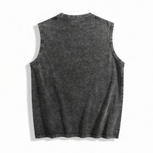 Dorito Chill-Kill Sleeveless – Y2K Soft Breathable Vest | Street Style Comfort Top | Tren Dy Casual Gift For Men VS003-A - 黑色 - 查看 2