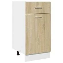 vidaXL Armadio con cassettiera inferiore "Lyon" Chêne Sonoma 40 x 46 x 81,5 cm Legno d'ingegneria - Castano - Visualizzare 1