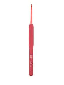 9 Sizes Luxury Red Crochet Hook Set With Soft Grip Handles, Multi-Color - Suitable For Beginners And Professionals, Includes Yarn, Knitting Needles, Etc. - Perfect For DIY Crafts, Knitting And Sewing Projects - Red - View 8