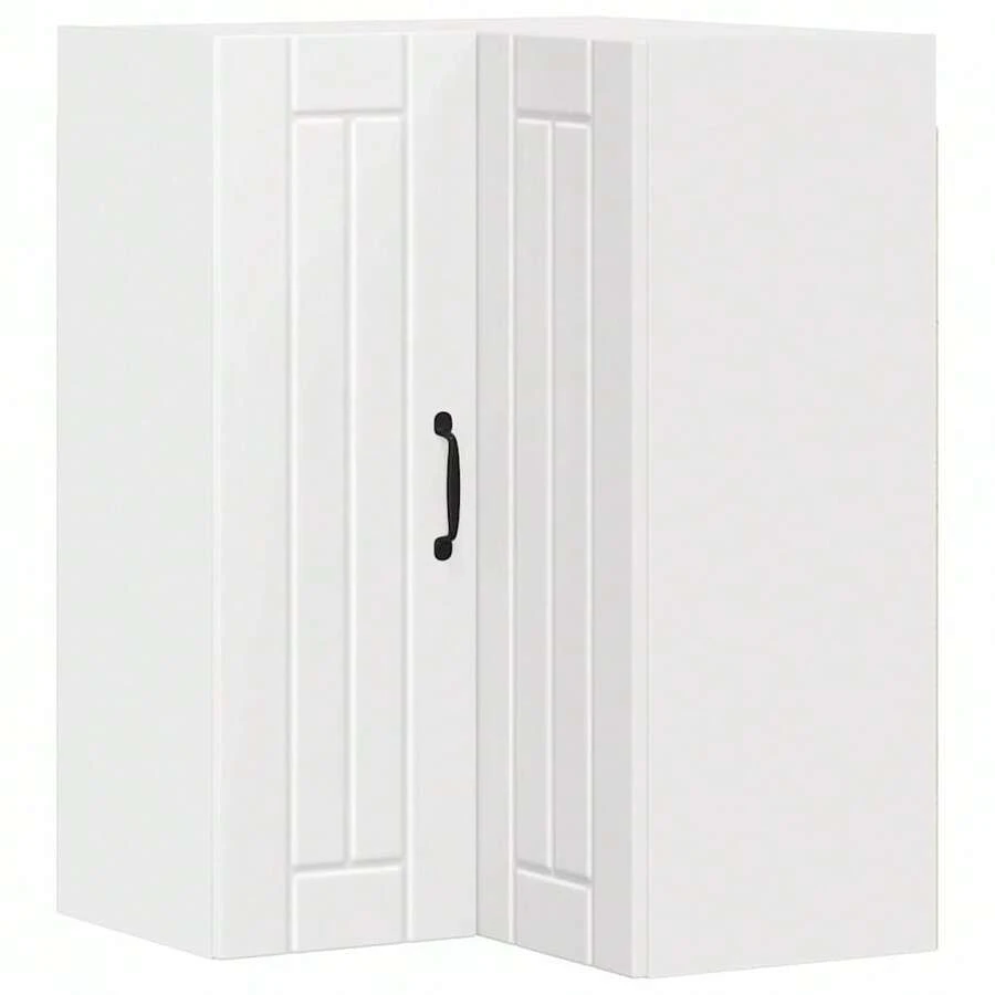 vidaXL Armadio da cucina Blanc 57 x 57 x 80 cm Legno d'ingénierie - Bianco - Visualizzare 1