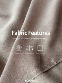 1pc Women's Solid Color Viscose Headscarf, Soft Wide Hem Hijab Scarf, Versatile Sun Protection Scarf, Suitable For Daily Wear For Dress - Beige - View 8