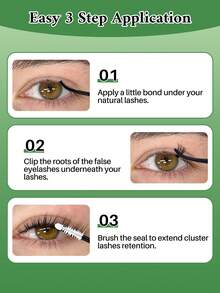 Lashsun 1672 Stücke D-Curl Wimpern Set mit hohem Volumen, 5 Tabletts & Wimpernbuch, 9 gemischte Stile, 8-16mm Länge, inklusive 2 Wimpernkleber, 2 Wimpernentferner, 2 Pinzetten, 2 Wimpernbürsten, geeignet für Anfänger & erfahrene Nutzer, einfaches DIY zu Hause, weich & bequem, geeignet für den täglichen Gebrauch - Schwarz - Übersicht 8