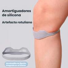 TendenciaRodillera Deportiva Elástica Con Soporte Rotuliano 1parCalidad premium - Naranja - Ver 5