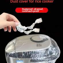 Transparent One-Time Dust Cover, Full Enclosure Dust Cover, Suitable For Wall-Mounted Air Conditioners, Electric Fans, Ovens And Other Small Appliances - Clear - View 10