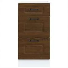 vidaXL Armadio da cucina Kalmar chêne marrone bois d'ingénierie - Castano - Visualizzare 4