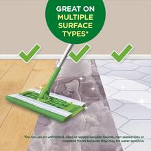 FUFU- Sweep + Mop, Wet Pads Refill, Floor Cleaner, Cleaning Cloths, Lavender, 12 Count - 1 - 查看 3