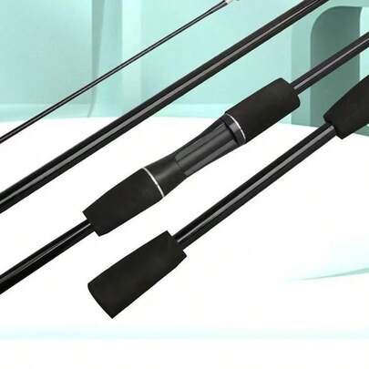 صيد خفيف الوزن 1.68 متر - مصنوع من ألياف الكربون والزجاج المركب، نظام دليل سيراميكي متين وخفيف الوزن، مقبض إرجونومي، مناسب للصيد في المياه المالحة والبحيرات والأنهار والبرك، رائع للمبتدئين