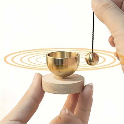 Mini Singing Bowl Set, Meditation Sounding Bowl With Clear & Melodious Sound, Suitable For Yoga & Meditation, Unique Gift