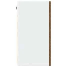 vidaXL Armarios suspendidos 2 piezas "Lyon" Madera antigua 50 x 31 x 60 cm Madera de ingeniería - Marrón - Ver 6