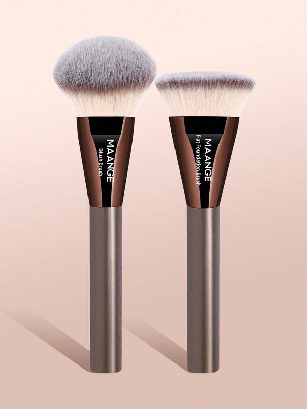 MAANGE 1pc Professional Face Makeup Brush Set,Foundation Brush,Blush Brush,Concealer Brush Contour Brush,Can Be Used For Foundation Concealer Brush, Liquid Foundation Brush,These Using Soft Fibers And Gentle On The Skin,Suitable For Daily Use And Travel,Portable Travel Makeup Brush Set,Gift For Women & Girls ﻿