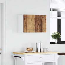 vidaXL Armadio murale da cucina Porto vieux bois bois d'ingénierie - Castano - Visualizzare 3