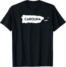 Carolina Puerto Rico Boricua Puerto Rican Day Parade T-Shirt - Negro - Ver 1