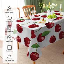1pc/10pcs Colorful Donut Tablecloth Decorative Cloth, Suitable For Dinner And Picnic, Waterproof And Easy To Clean Tablecloth For Dining Table Party, Rectangular Home Decor For Dining Table, Bar, Coffee Table, Outdoor Picnic, Restaurant Patio, Party Decor, Gift For Holidays, Indoor And Outdoor Use, Available In Multiple Sizes - Multicolor - View 26