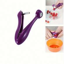 Cherry Pitter - Cherry Pitter, Jujube Pitter, Suitable For Cherries, Olives And Various Fruits Pitting Tool - Kitchen Gadget, Easily Remove Pits - Multicolor - View 3