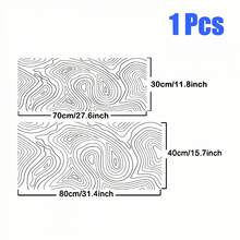 Extra Large Gaming Mouse Pad With Non-Slip Rubber Base - Luxurious Purple And Gold Marble Design, Durable Polyester Desk Mat, Suitable For PC, Office - Ideal Gift For Gamers And Professionals, Gaming Desktop Accessories| Elegant Work Space Decoration| Polyester Fiber Mat, Mouse Pad, Suitable For Desktop - A - View 3