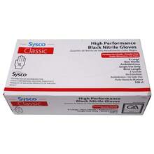 Sysco Classic Black Nitrile Extra Large Gloves Box, 100 Count,100Count(Packof1) - 100Count(Packof1) - View 3