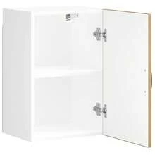 vidaXL Armoire murale de cuisine Lucca chêne artisanal bois ingénierie - Tabac - Voir 6